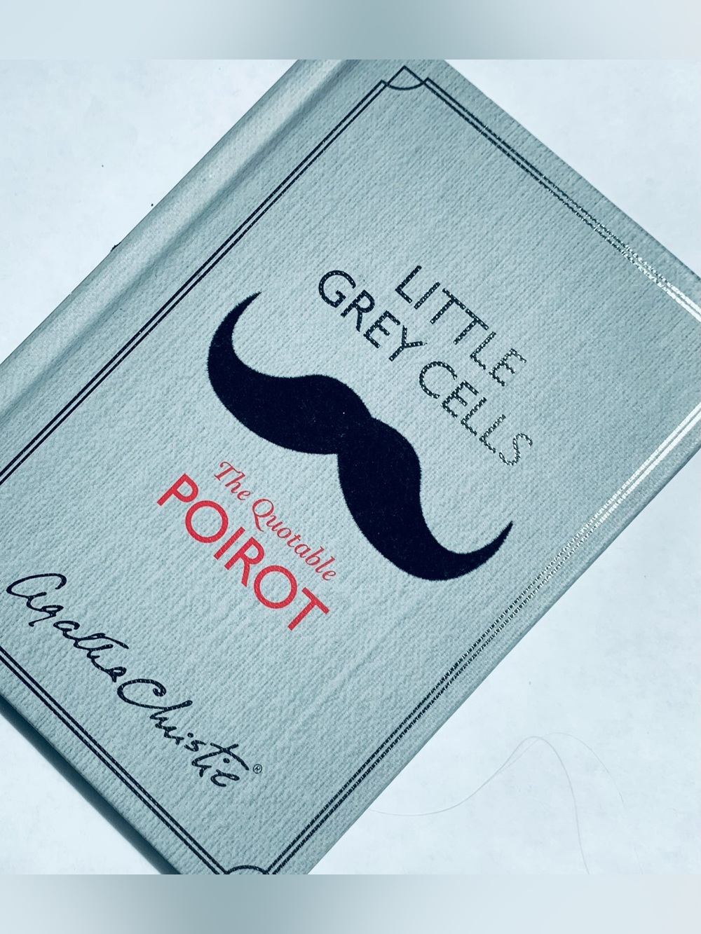 NEW Agatha Christie Little Grey Cells: The Quotable Poirot HARDCOVER